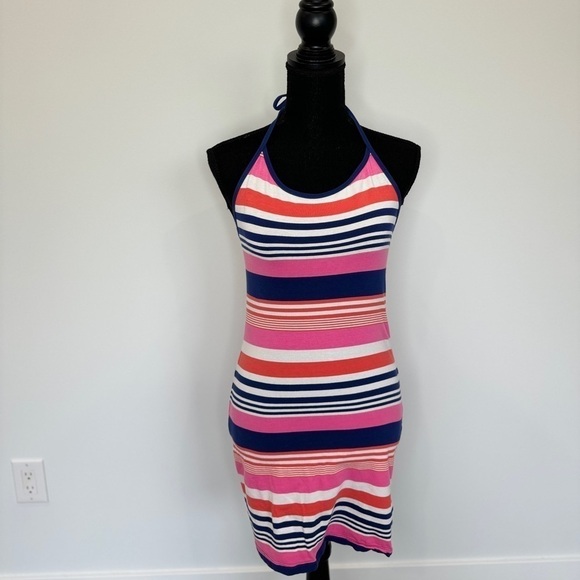 Divided H&M Striped Mini Halter Dress - Picture 2 of 8